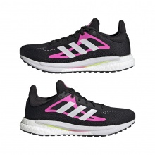 adidas Solar Glide 3 2021 schwarz/pink Leichtigkeits-Laufschuhe Damen